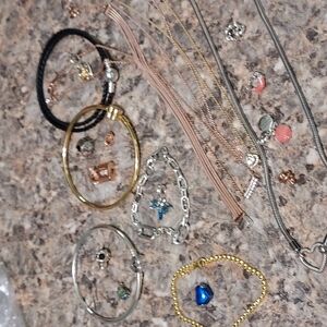 Pandora Gold and Silver Bracelet Collection